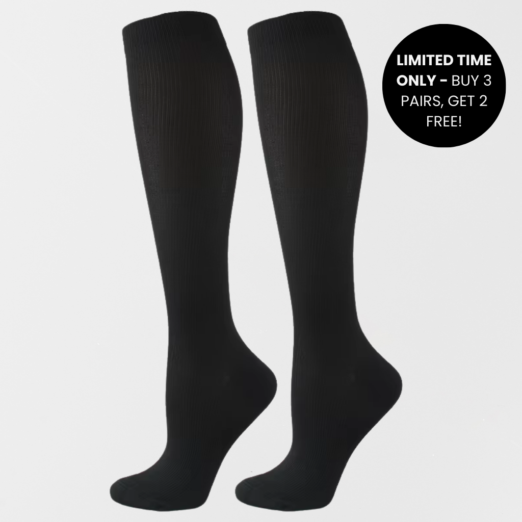 Wendy's Comfort Wide Compression Socks For 50+ Woman (3+2 FREE)