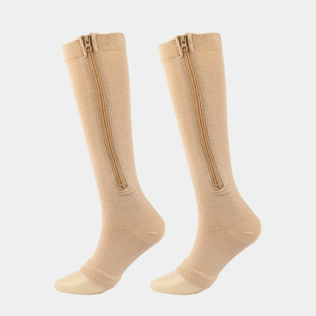 Wendy's Comfort Zipped Compression Socks