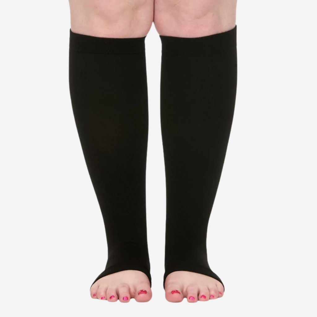 Wendy's Comfort Wide Toeless Compression Socks (3+2 Free)