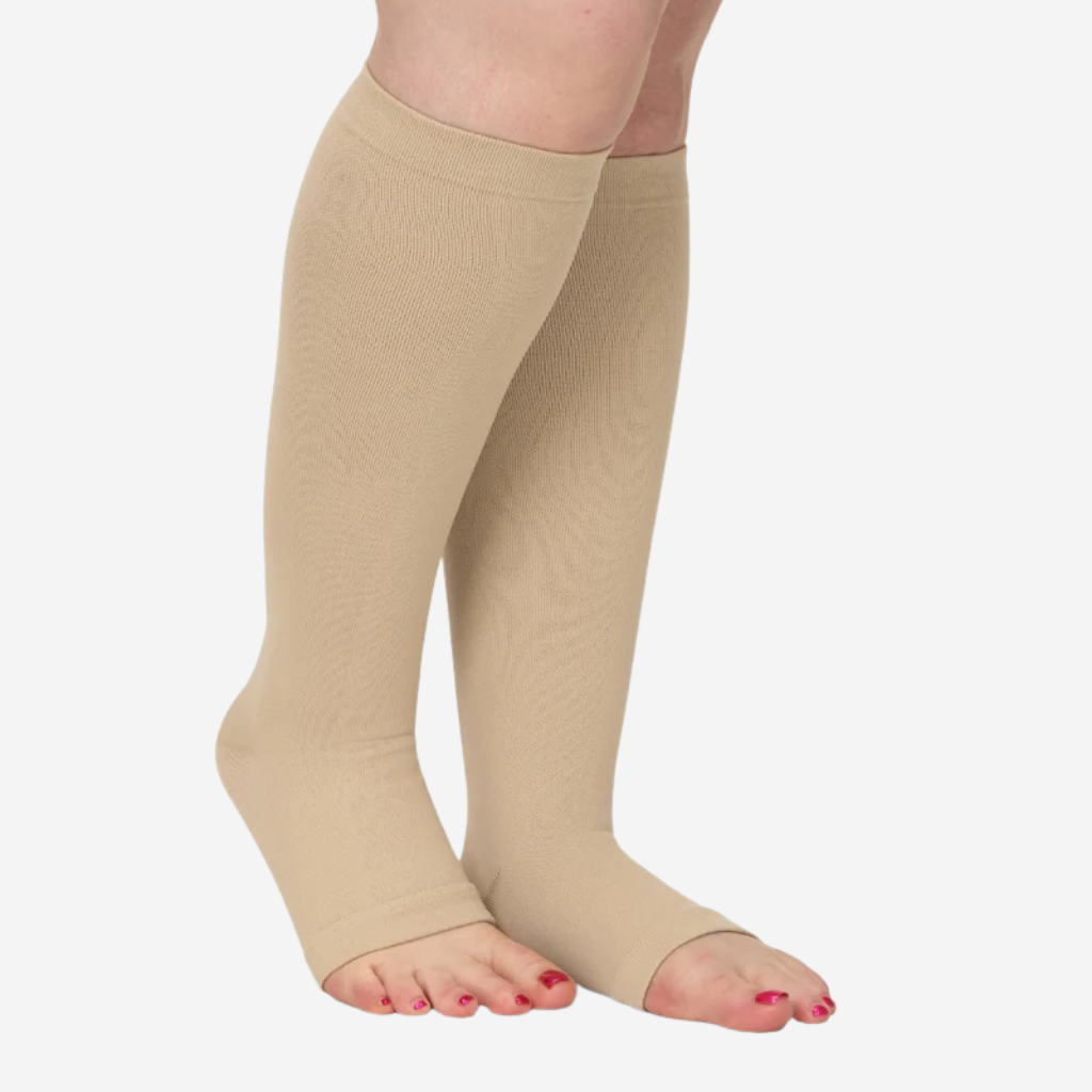 Wendy's Comfort Wide Toeless Compression Socks (3+2 Free)