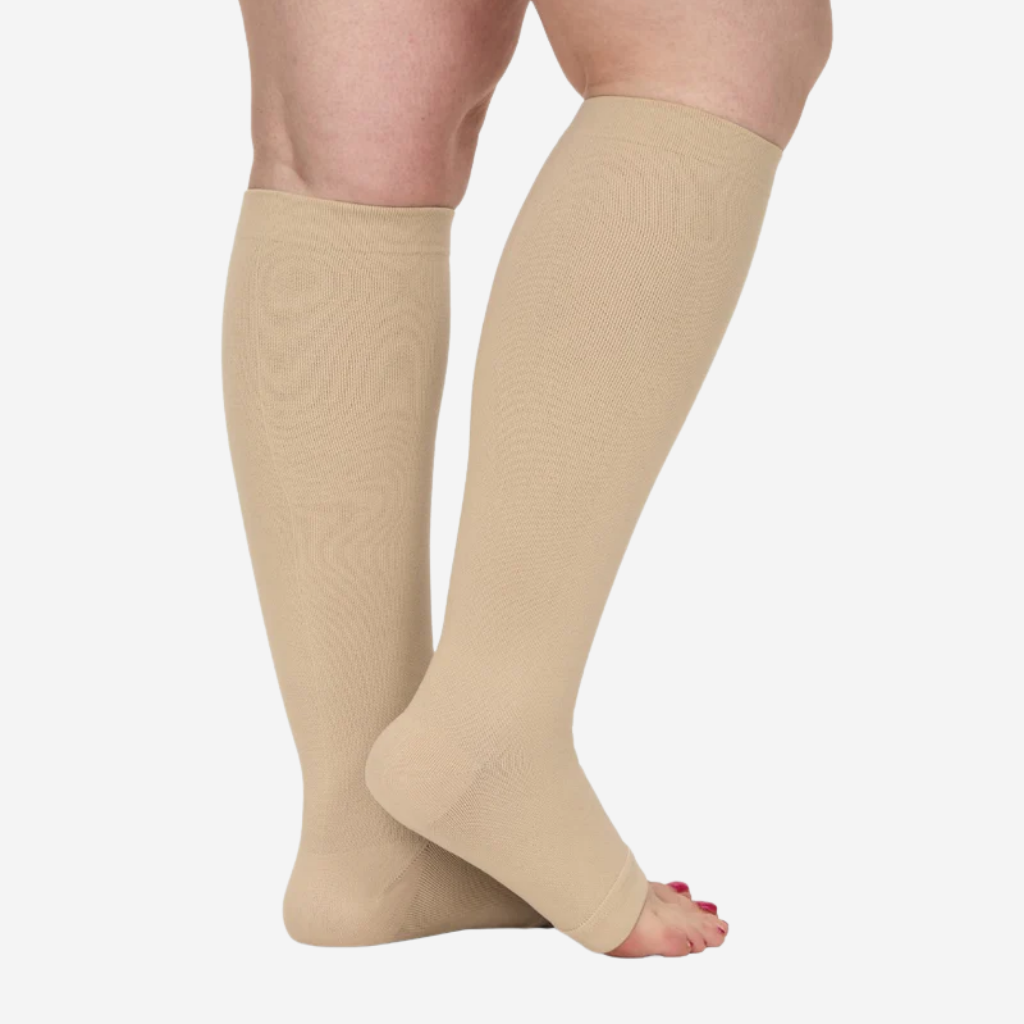 Wendy's Comfort Wide Toeless Compression Socks (3+2 Free)